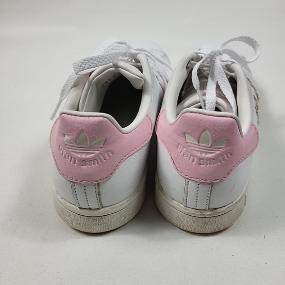 Adidas Stan Smith White Sneakers Size 8.5 - Picture 4 of 9